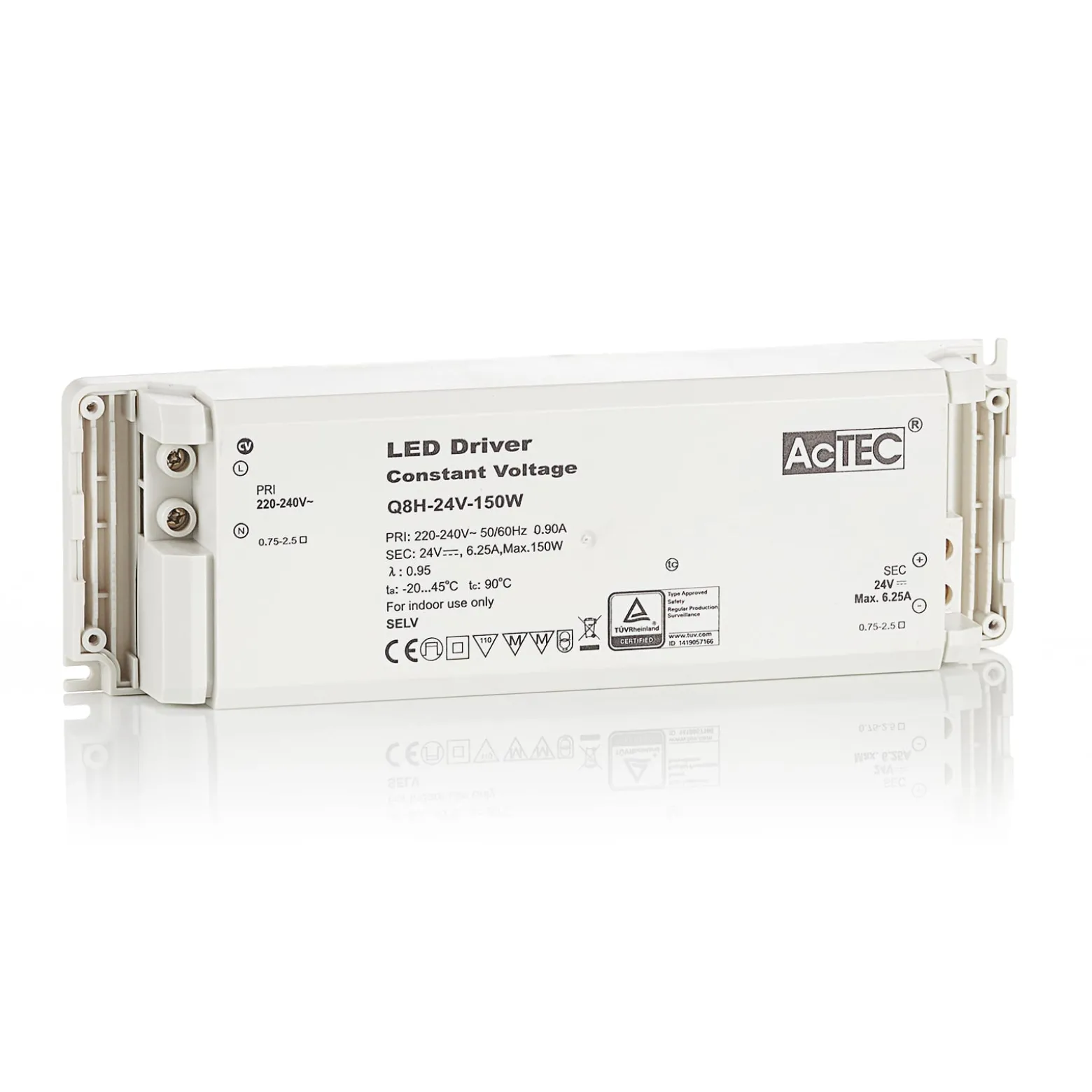 AcTEC Q8H LED-Treiber CV 24V, 150W