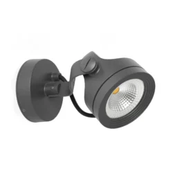 Alfa - neigbarer LED-Außenwandstrahler, IP65