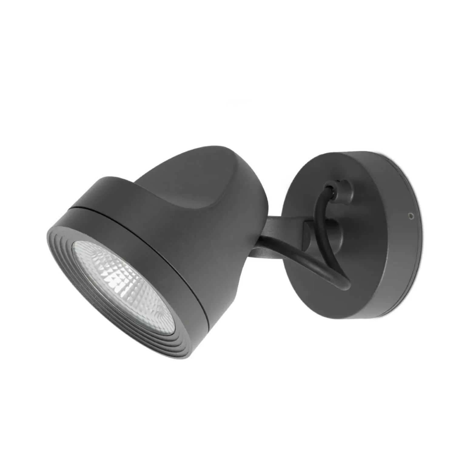 Alfa - neigbarer LED-Außenwandstrahler, IP65