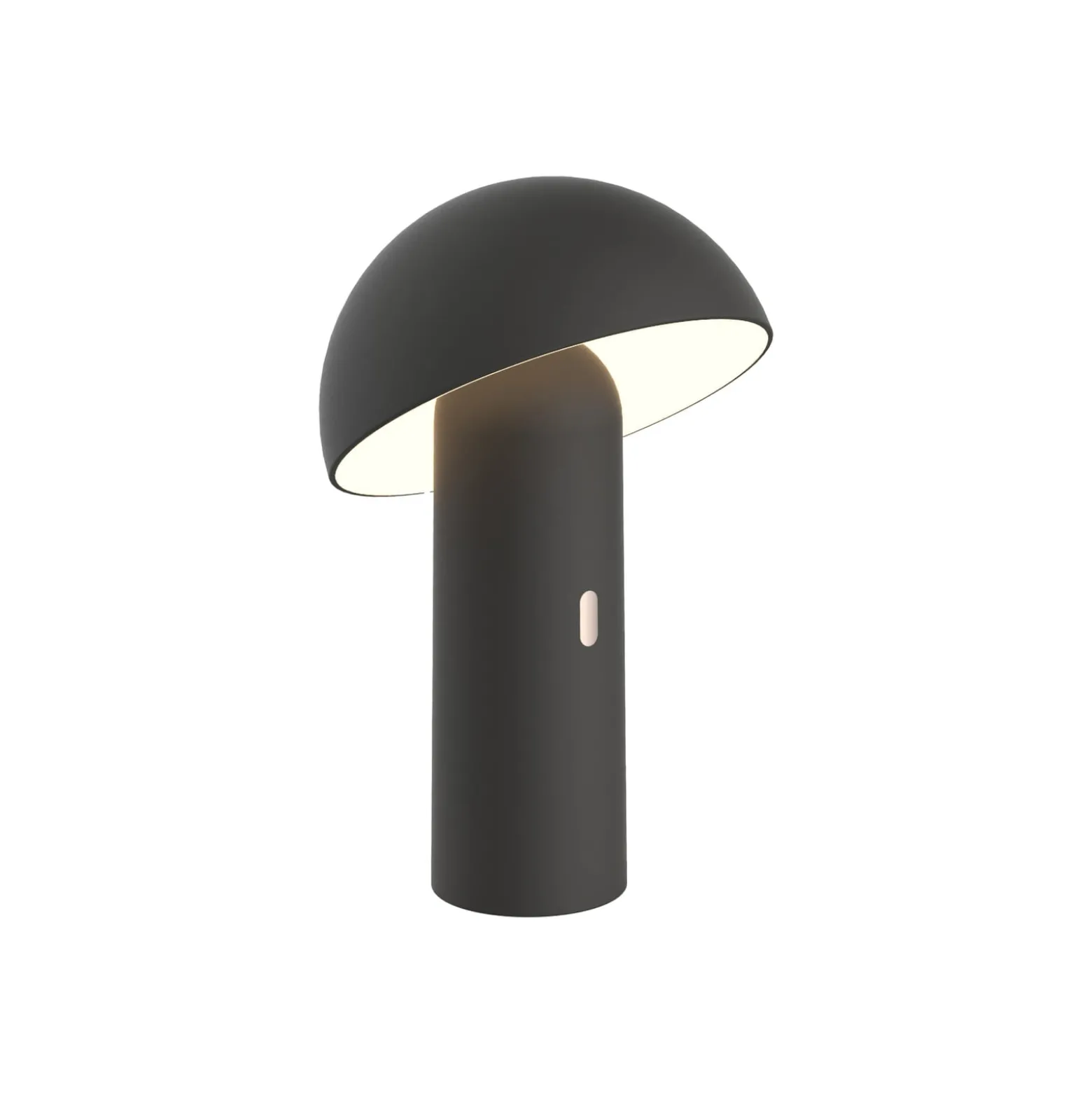 Aluminor Capsule LED-Tischlampe, mobil, schwarz