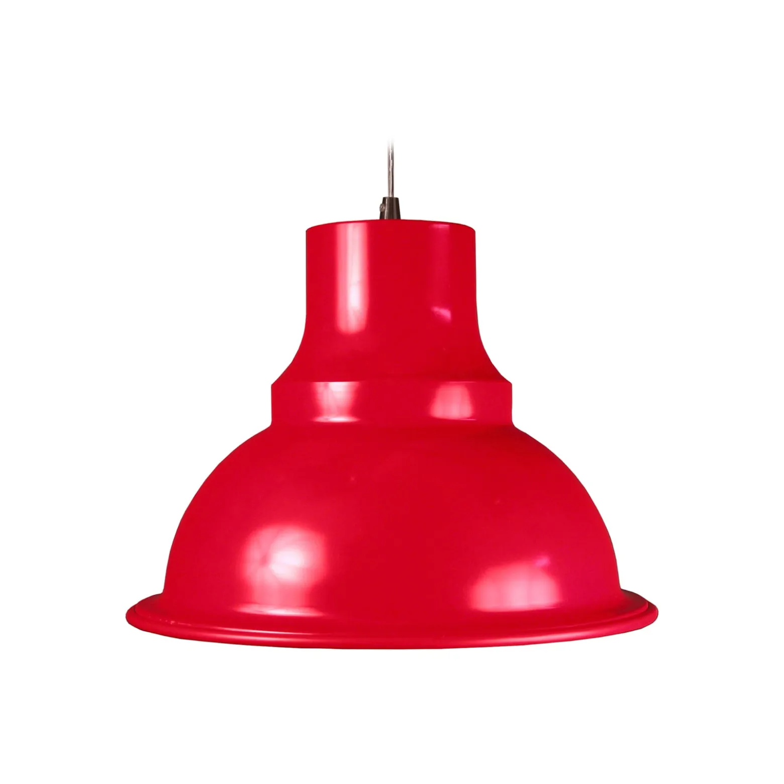 Aluminor Loft Hängeleuchte, Ø 39 cm, rot