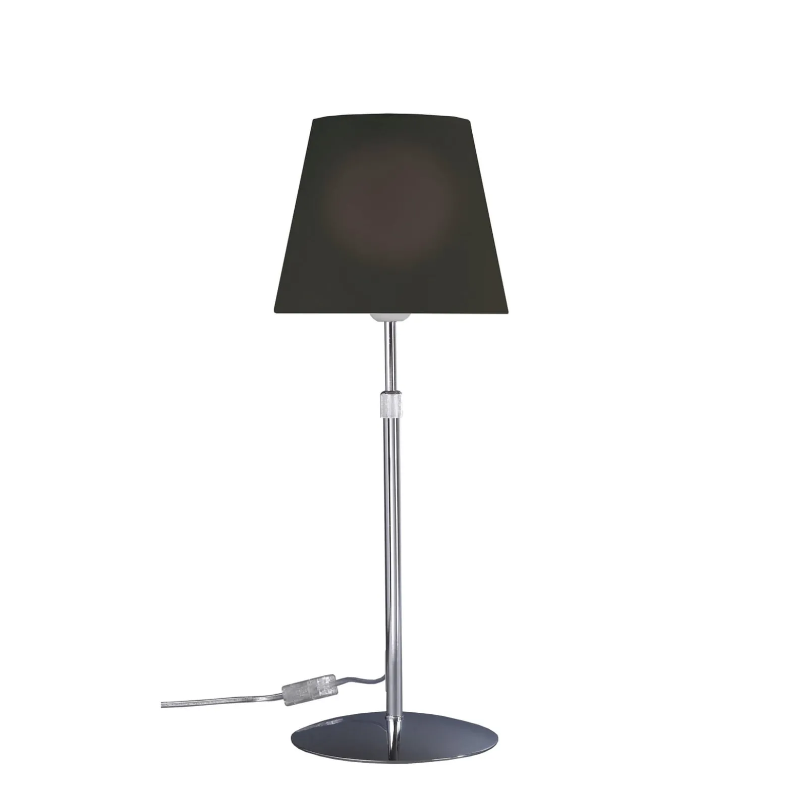 Aluminor Store Tischlampe, chrom/schwarz