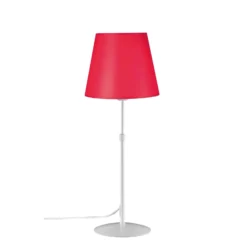 Aluminor Store Tischlampe, weiß/rot