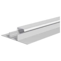 Alu Trockenbauprofil 200cm mit opaler Abdeckung