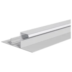Alu Trockenbauprofil 200cm mit opaler Abdeckung