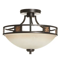 Antik gestaltete Deckenleuchte Caecilia, 42 cm