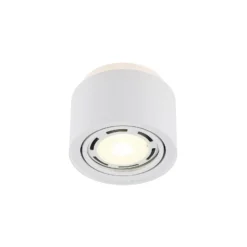 Arcchio Deckenlampe Walisa, Ø 15 cm, rund, weiß, 3er-Set