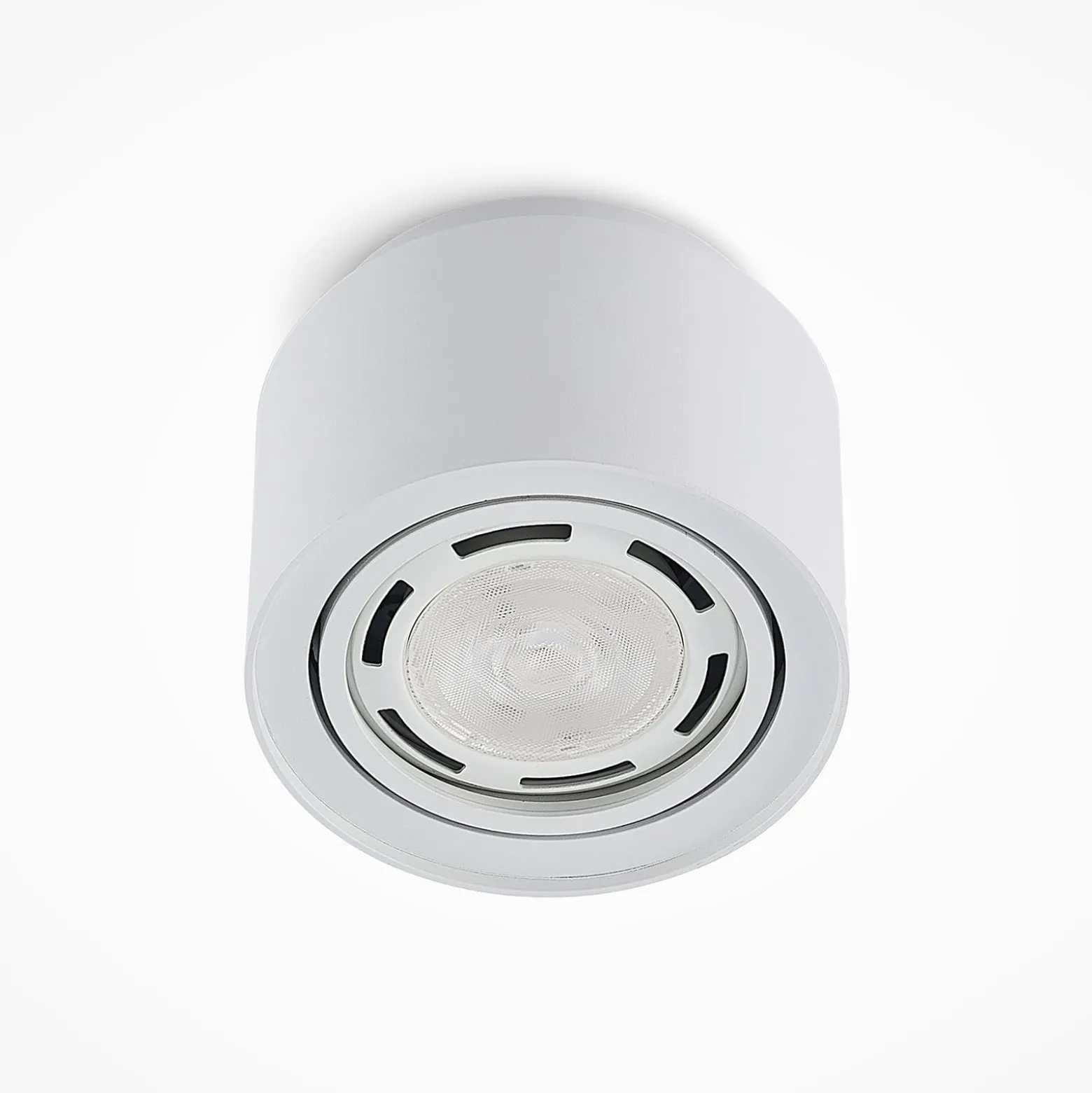 Arcchio Deckenlampe Walisa, Ø 15 cm, rund, weiß, 3er-Set