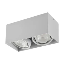 Arcchio Deckenstrahler Mabel, 2-flammig, 27 cm, weiß, GU10