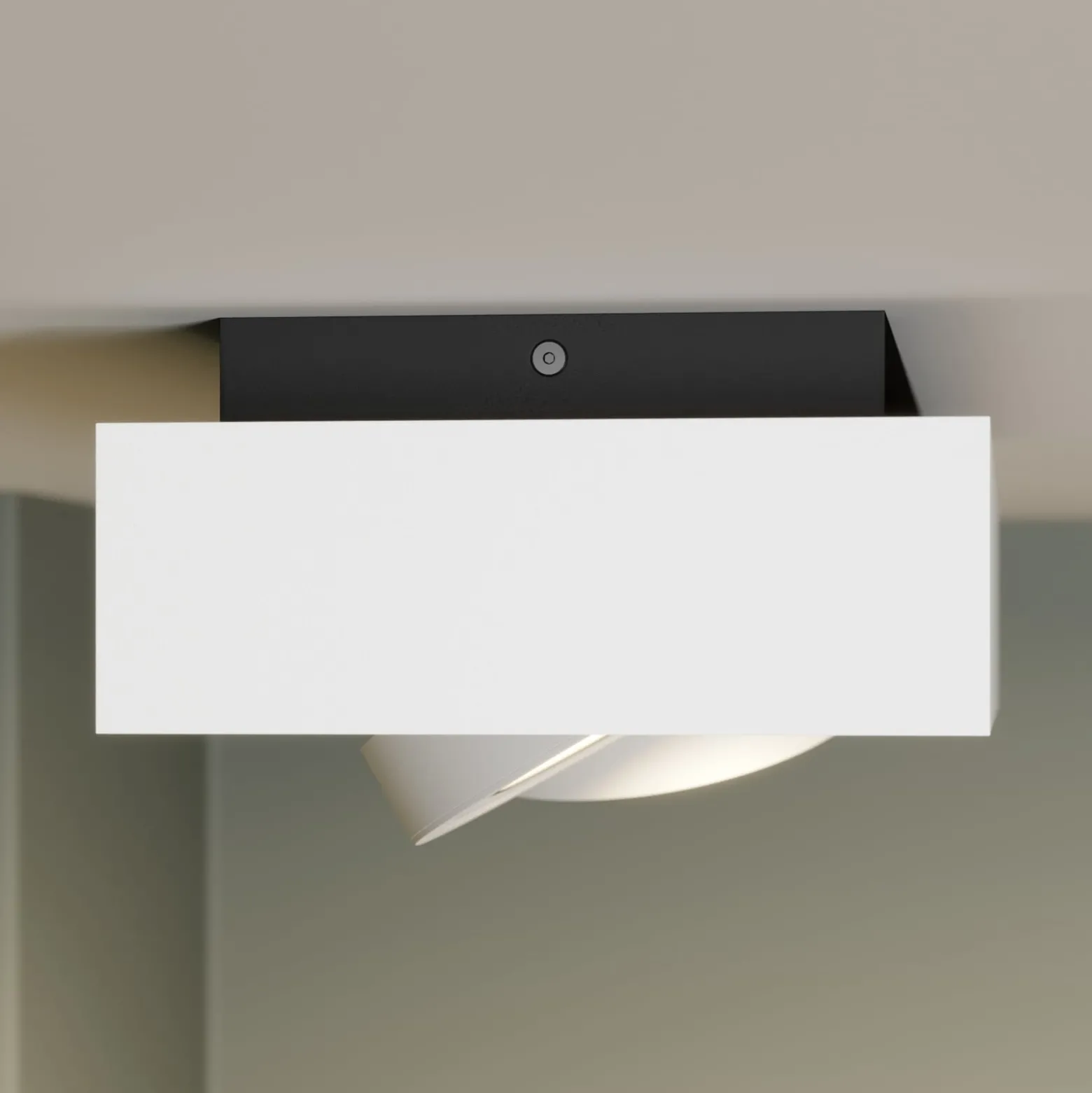 Arcchio Deckenstrahler Ronka, 50 cm, 3-flammig, weiß, GU10