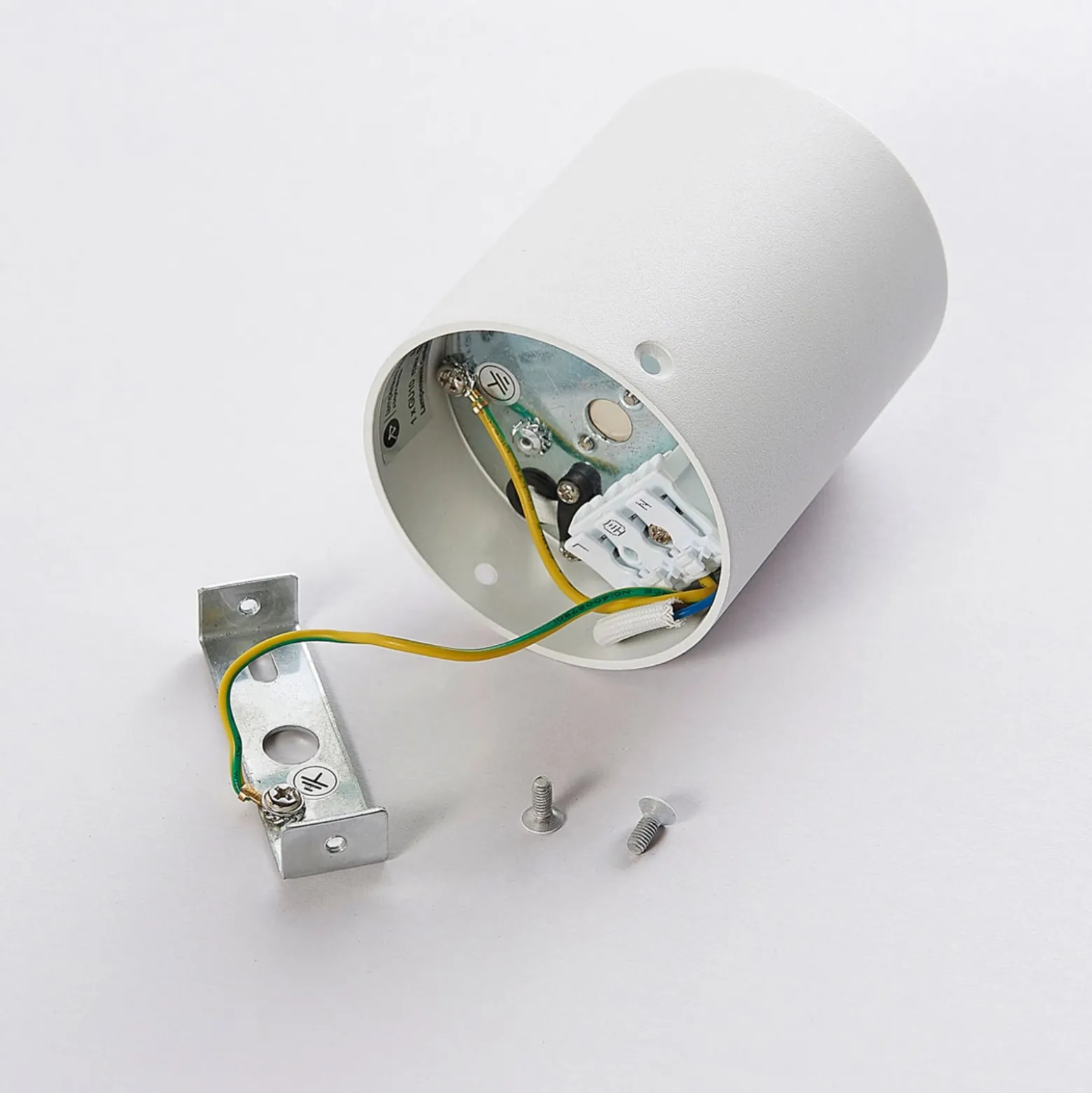 Arcchio Downlight Carson, Höhe 10 cm, weiß, Aluminium