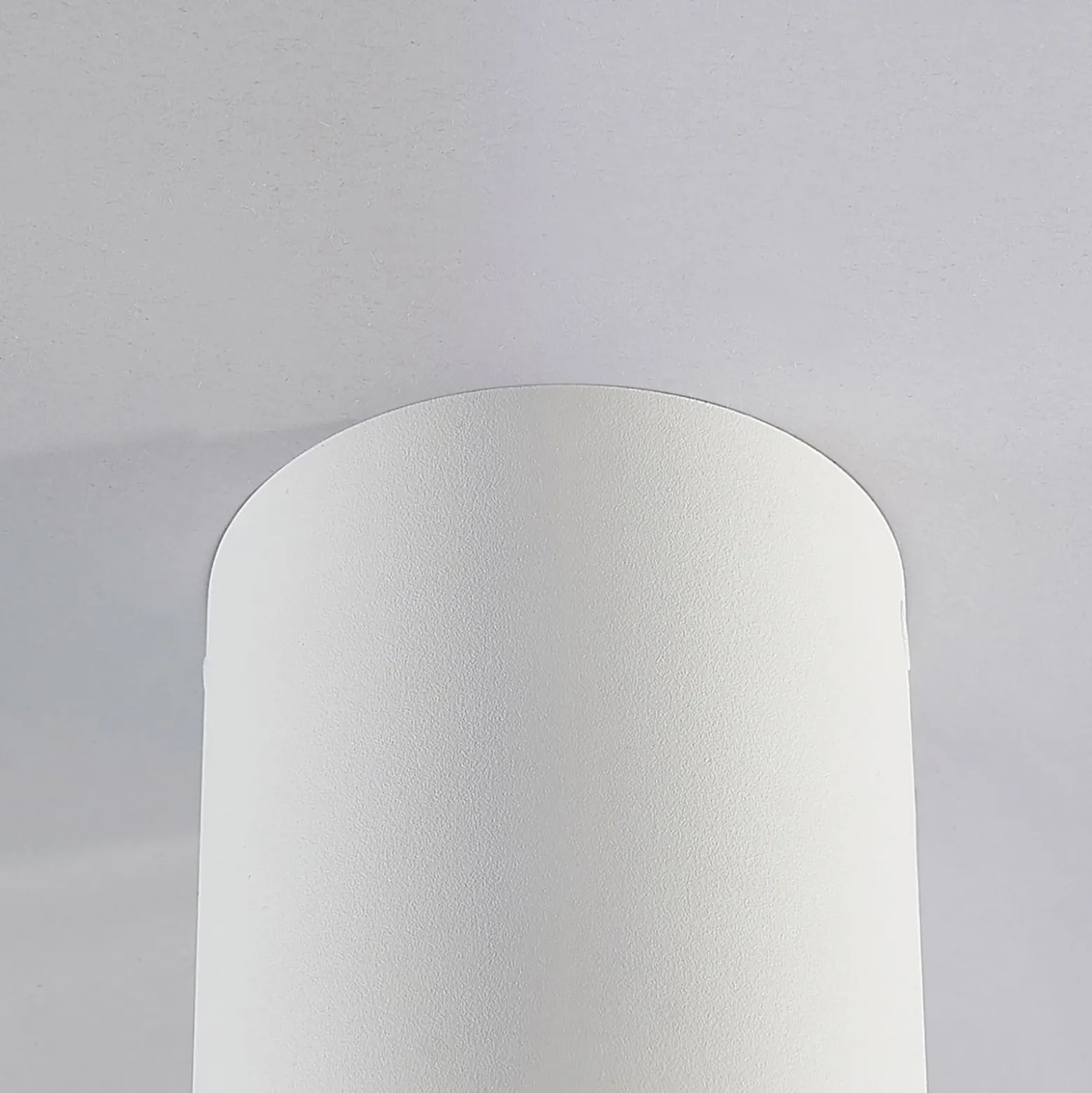 Arcchio Downlight Carson, Höhe 10 cm, weiß, Aluminium