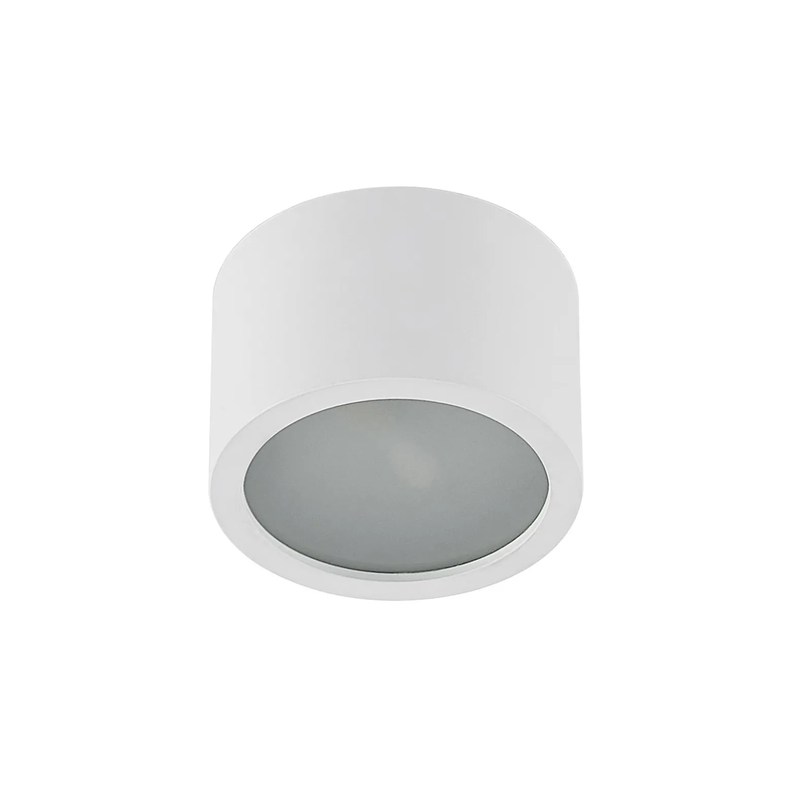 Arcchio Downlight Nieva, G9, weiß, rund, Ø 10cm, Metall