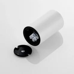 Arcchio Downlight Olivir, weiß, Metall, Ø 6cm, GU10, IP44