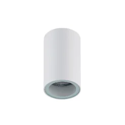 Arcchio Downlight Olivir, weiß, Metall, Ø 6cm, GU10, IP44