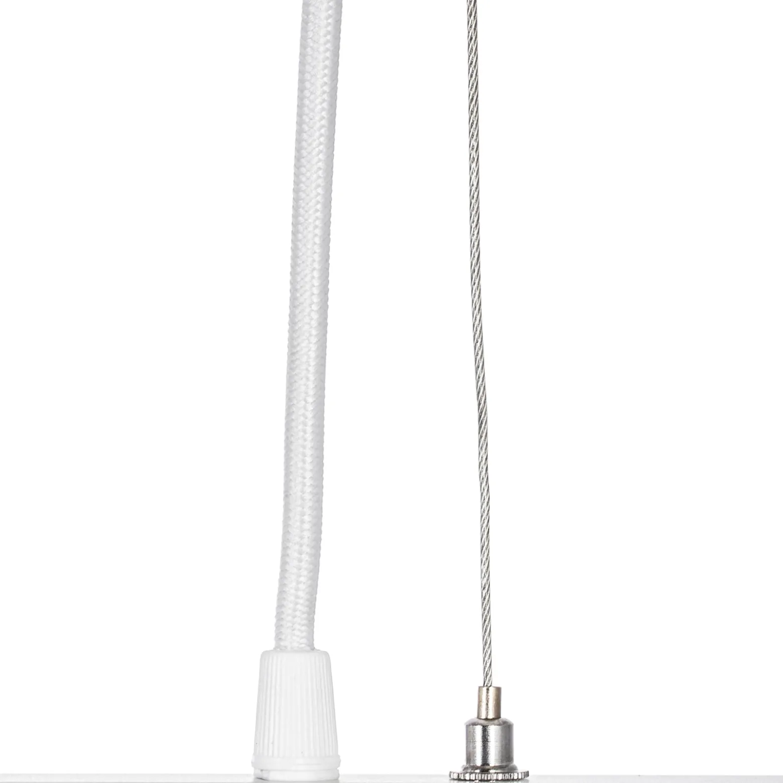 Arcchio Hängeleuchte Brinja, weiß, Länge 90 cm, 5-flg., GU10