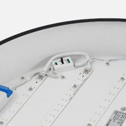 Arcchio LED-Deckenlampe Noabelle, Ø 60 cm, schwarz, Metall