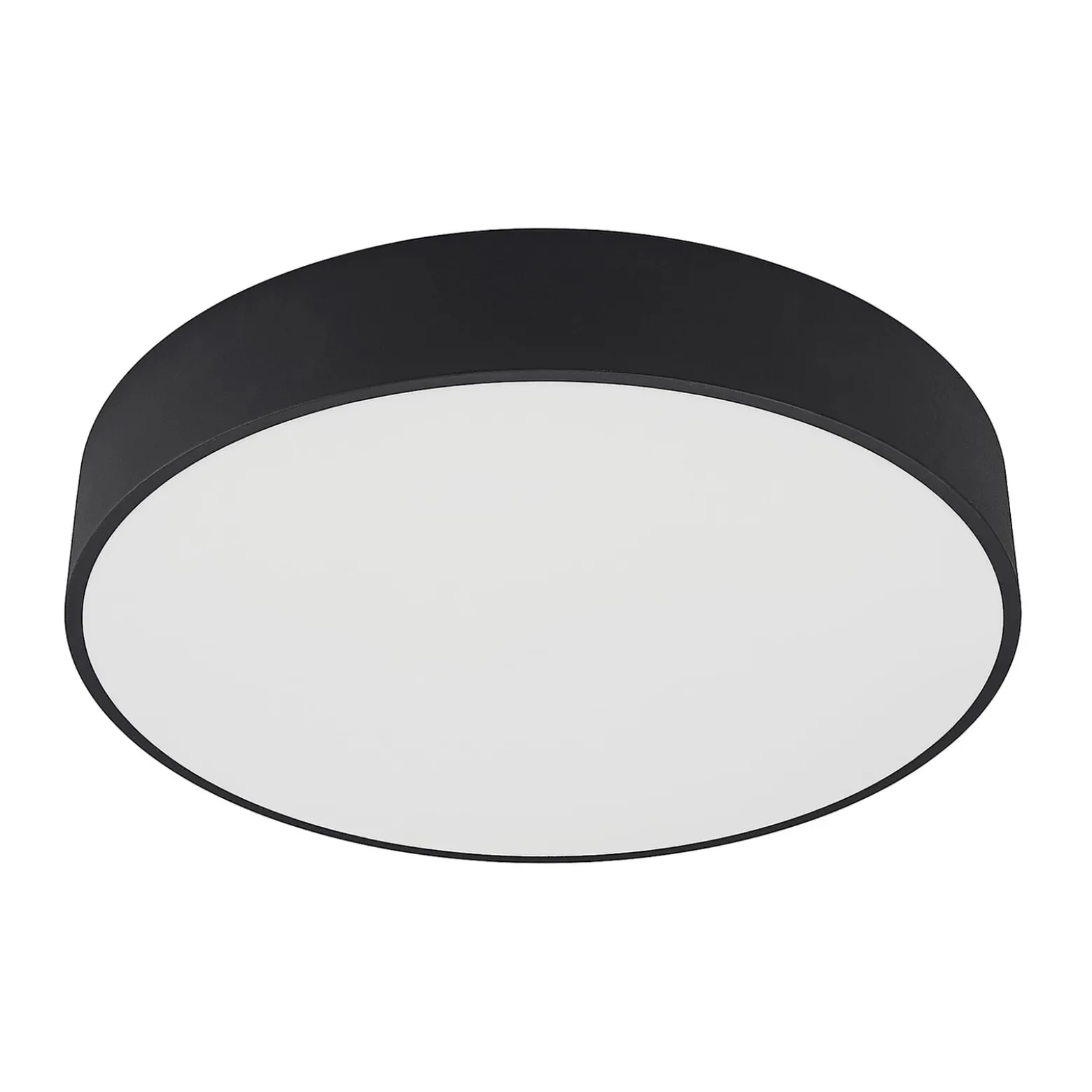 Arcchio LED-Deckenlampe Noabelle, Ø 60 cm, schwarz, Metall
