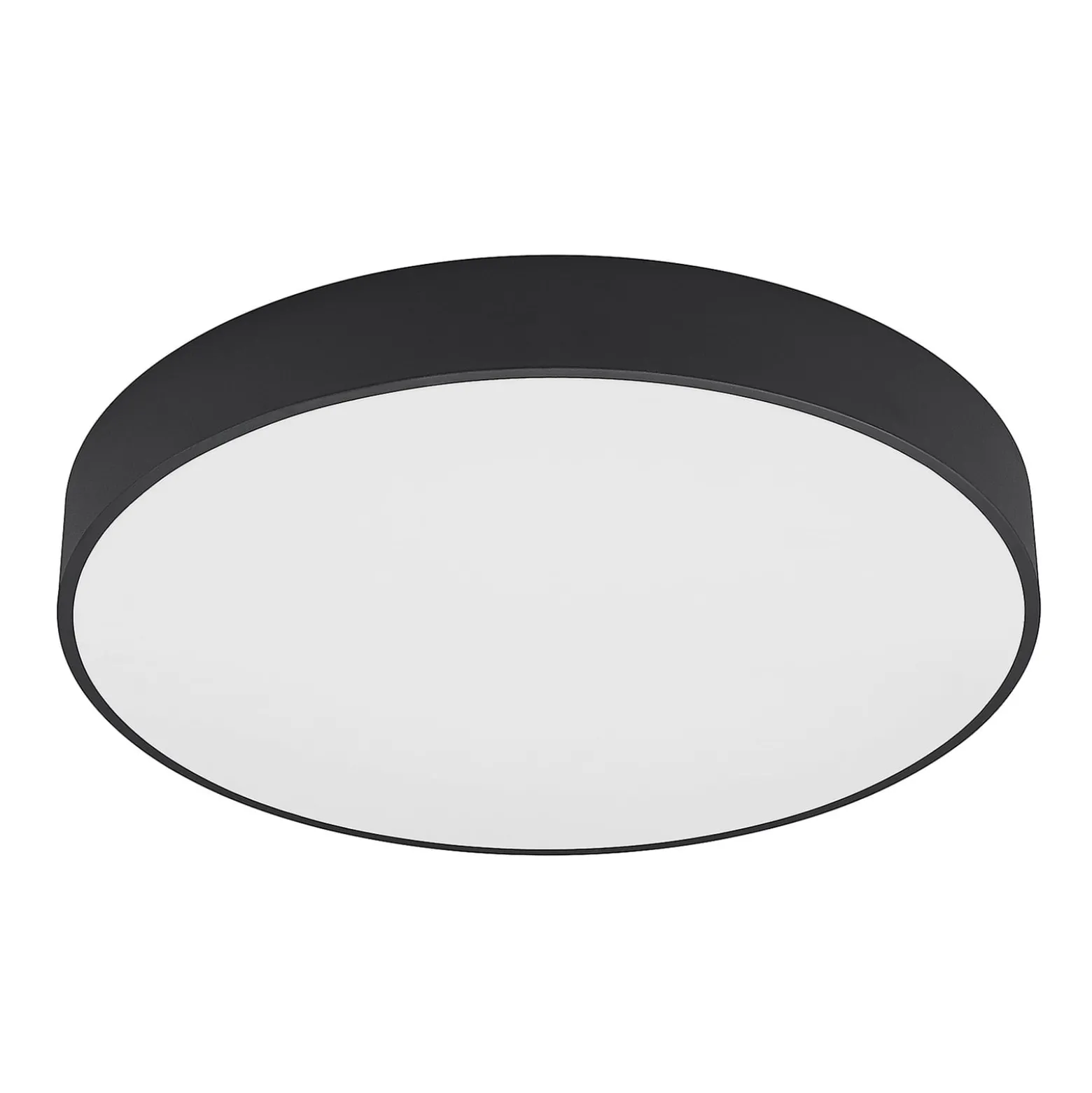 Arcchio LED-Deckenlampe Noabelle, Ø 80 cm, schwarz, Metall
