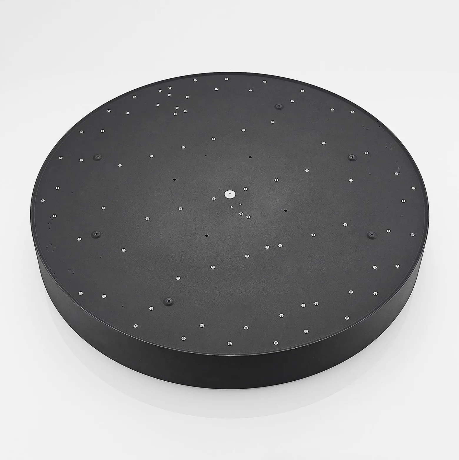 Arcchio LED-Deckenlampe Noabelle, Ø 80 cm, schwarz, Metall