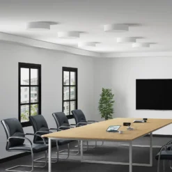 Arcchio LED-Deckenlampe Noabelle, Ø 40 cm, weiß, Metall