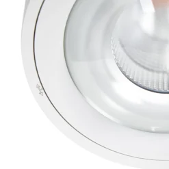 Arcchio LED-Deckenlampe Rotari, Linse, 2-fl. starr