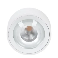 Arcchio LED-Deckenlampe Rotari, Linse, 2-fl. starr