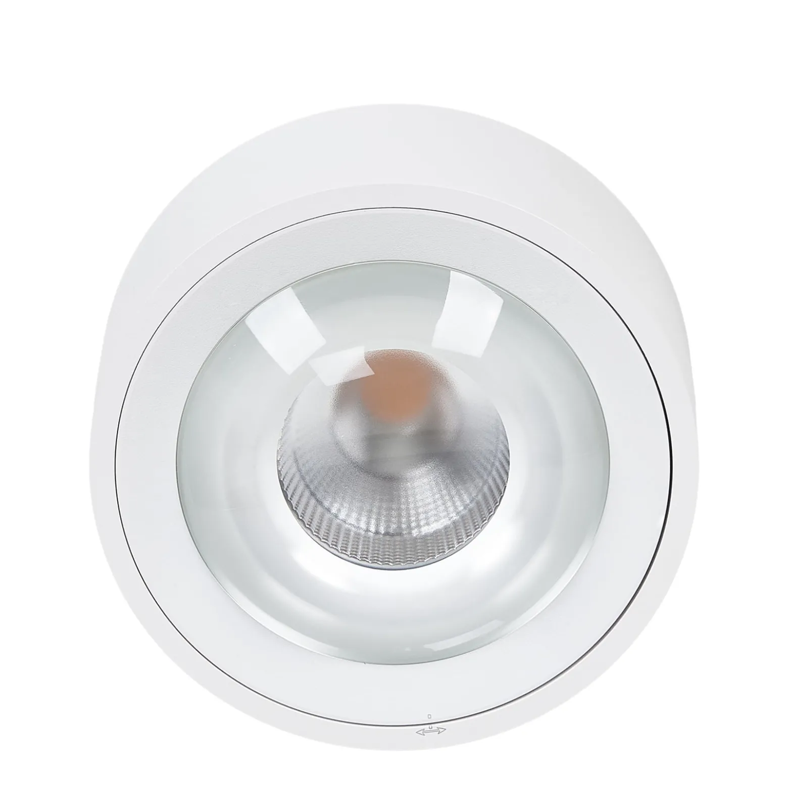 Arcchio LED-Deckenlampe Rotari, Linse, 2-fl. starr