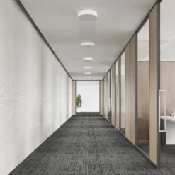 Arcchio LED-Deckenlampe Vanida, weiß, Ø 40 cm, up/down
