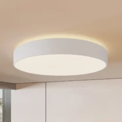 Arcchio LED-Deckenlampe Vanida, weiß, Ø 60 cm, up/down