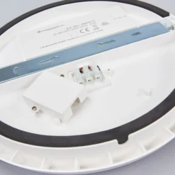 Arcchio LED-Deckenleuchte Augustin, Ø 30 cm, CCT, weiß, IP54