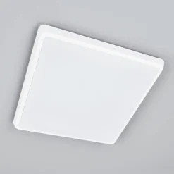 Arcchio LED-Deckenleuchte Augustin, 40 x 40 cm, weiß, IP54