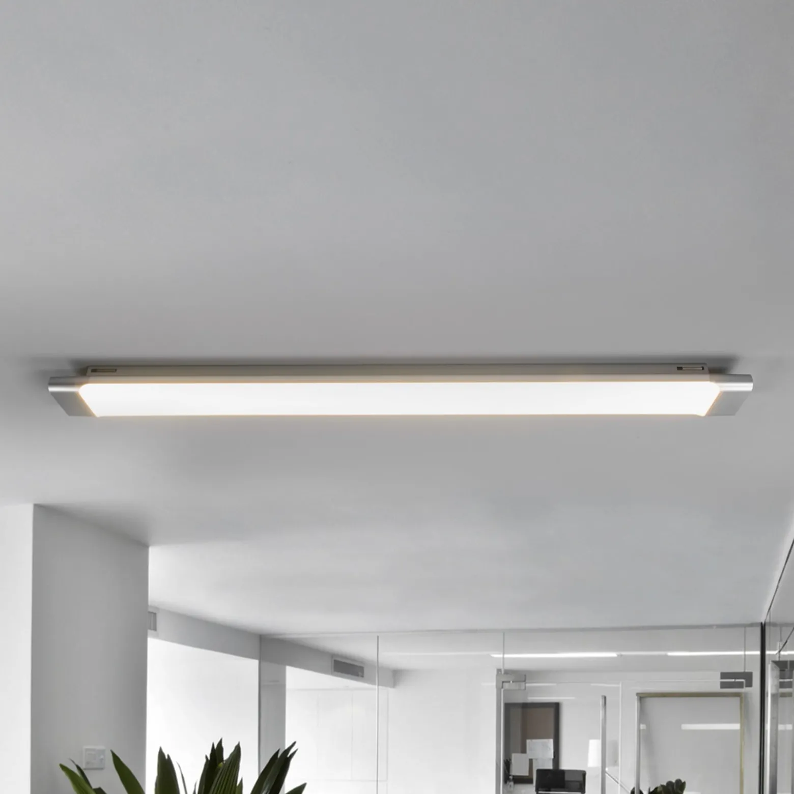 Arcchio LED-Deckenleuchte Vinca, 90 cm, 2.650 lm, 4.000K