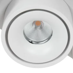 Arcchio LED-Deckenstrahler Rotari, Linsen, 3-flammig, weiß