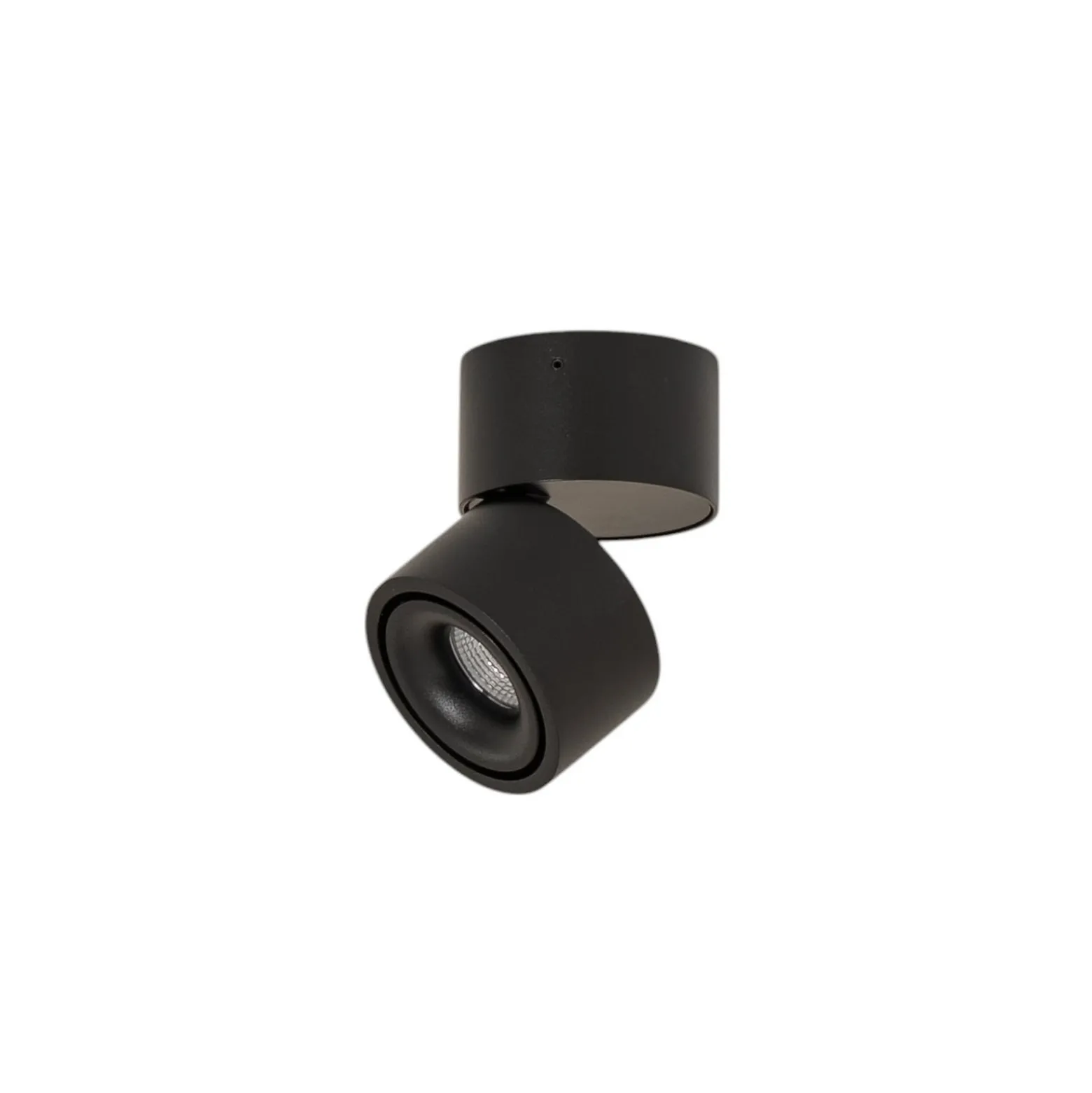 Arcchio LED-Deckenstrahler Rotari, 620lm, 1-flg., schwarz