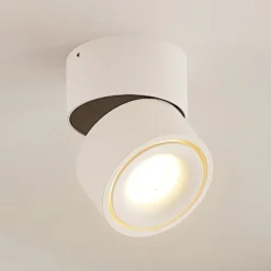 Arcchio LED-Deckenstrahler Rotari, weiß, 1-flg., 946lm