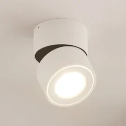 Arcchio LED-Deckenstrahler Rotari, weiß, 1-flg., 1987lm