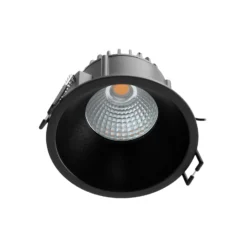 Arcchio LED-Downlight Niria, schwarz, 2.700K