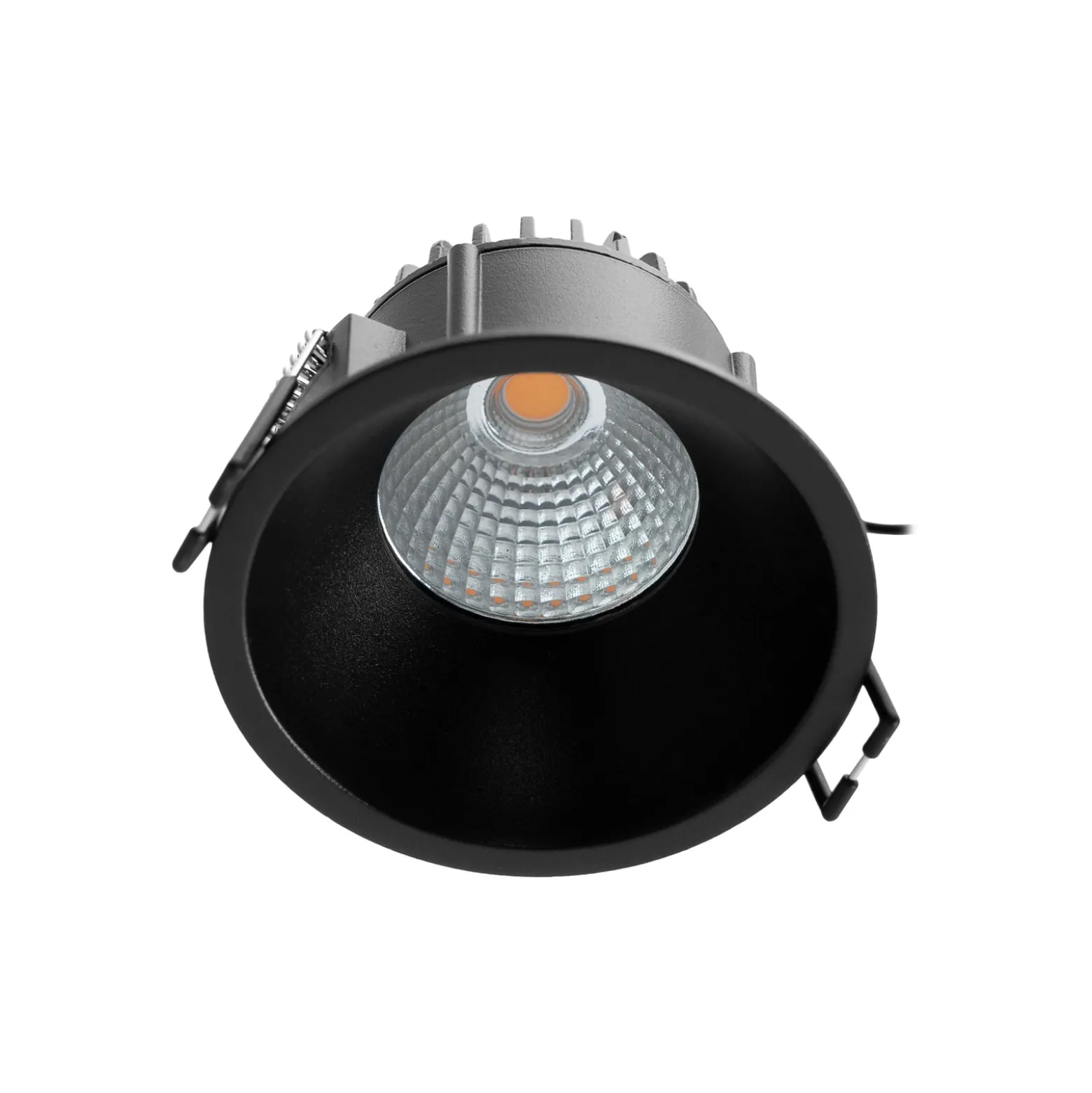 Arcchio LED-Downlight Niria, schwarz, 2.700K