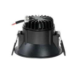 Arcchio LED-Downlight Niria, schwarz, 3.000K