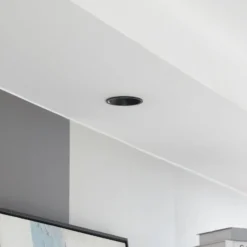 Arcchio LED-Downlight Niria, schwarz, 3.000K