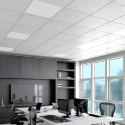 Arcchio LED-Einlegepanel Vinas, 62 cm, weiß, Aluminium, CCT