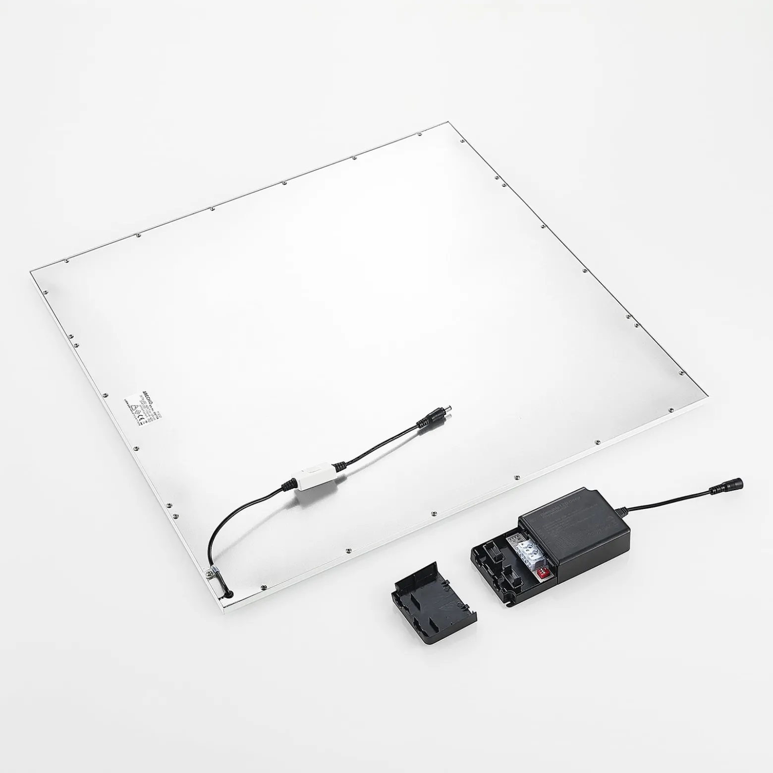 Arcchio LED-Einlegepanel Vinas, 62 cm, weiß, Aluminium, CCT