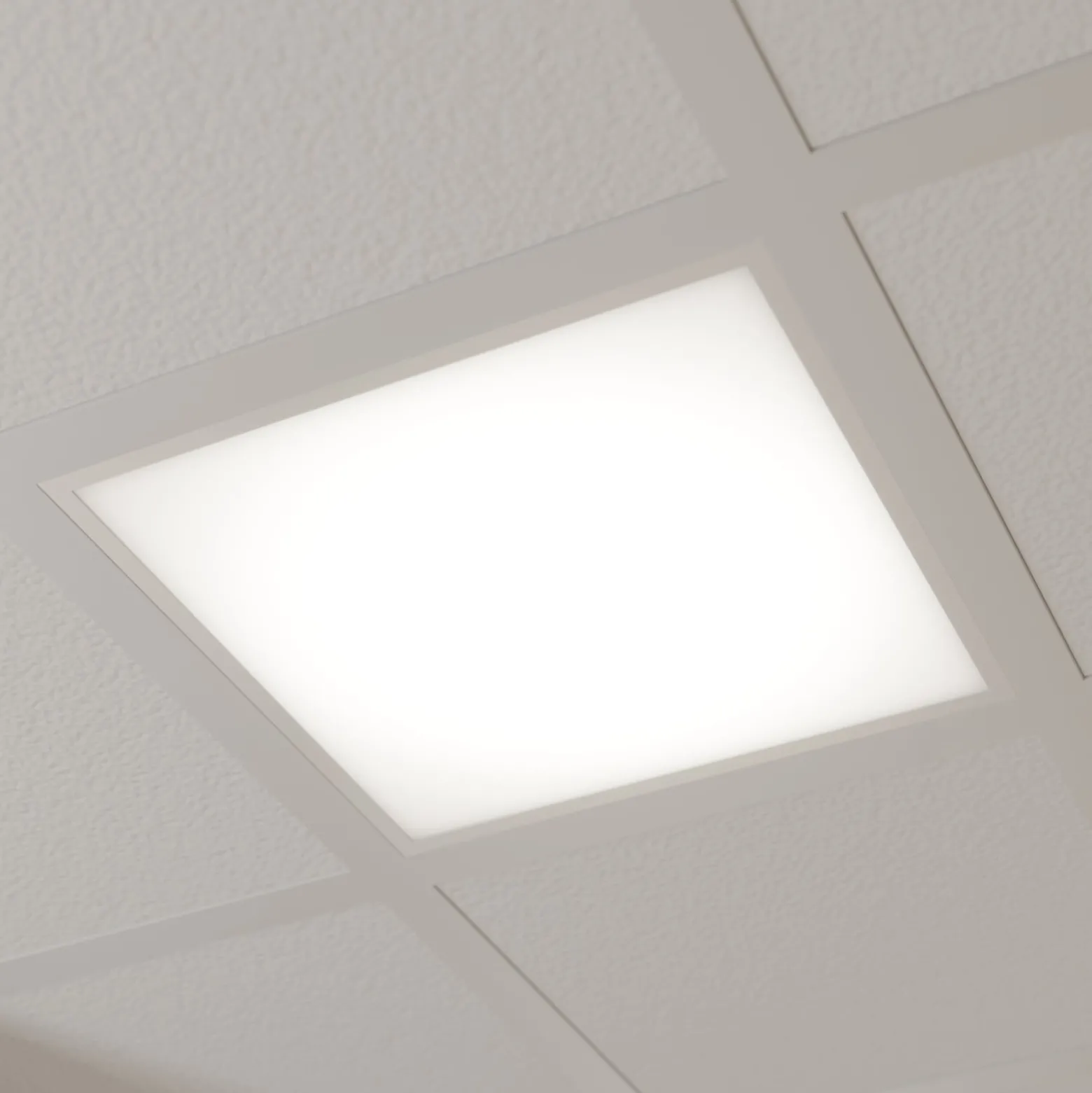 Arcchio LED-Einlegepanel Vinas, 3.000 K, 62 cm x 62 cm