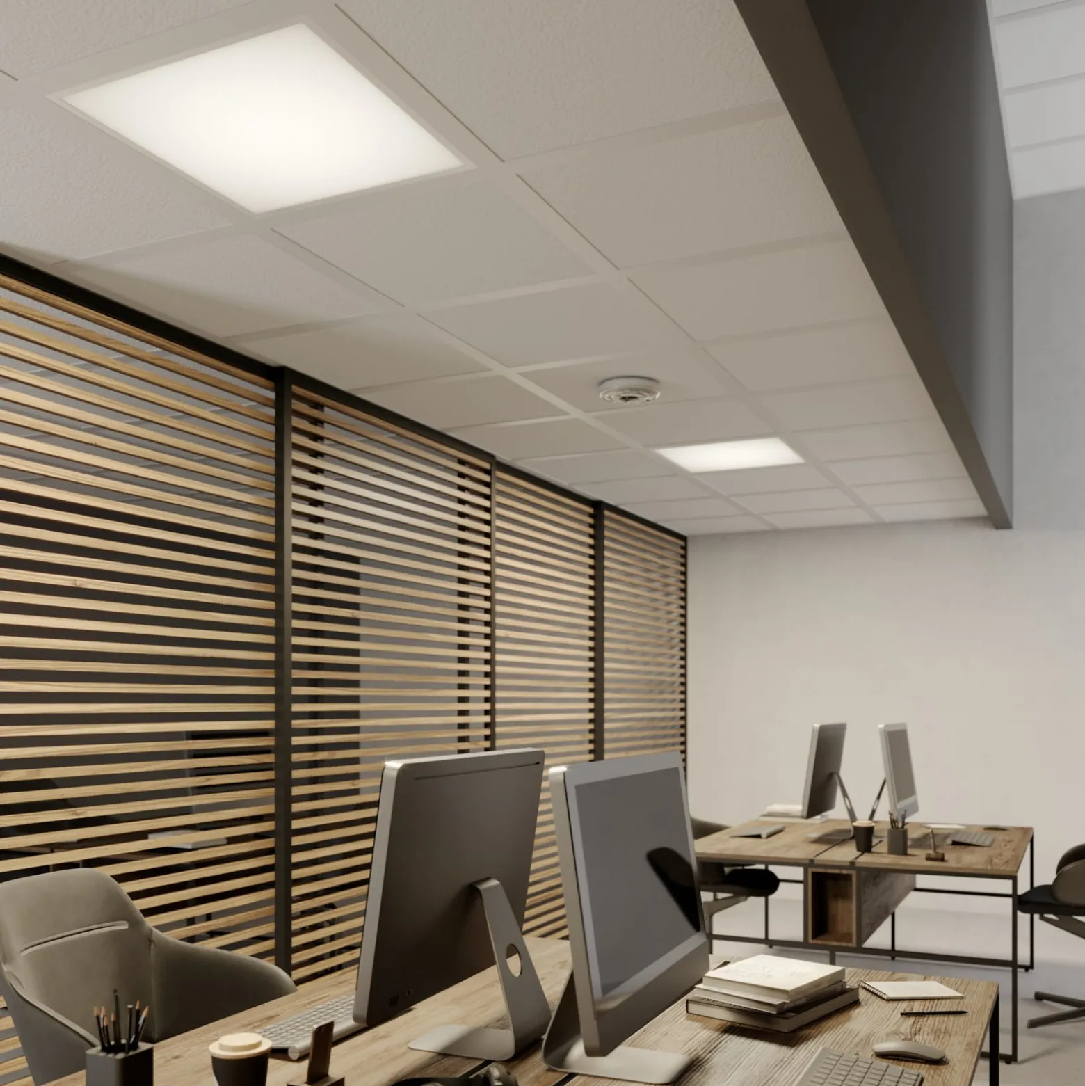 Arcchio LED-Einlegepanel Vinas, 4.000 K, 32 W, 62 cm x 62 cm