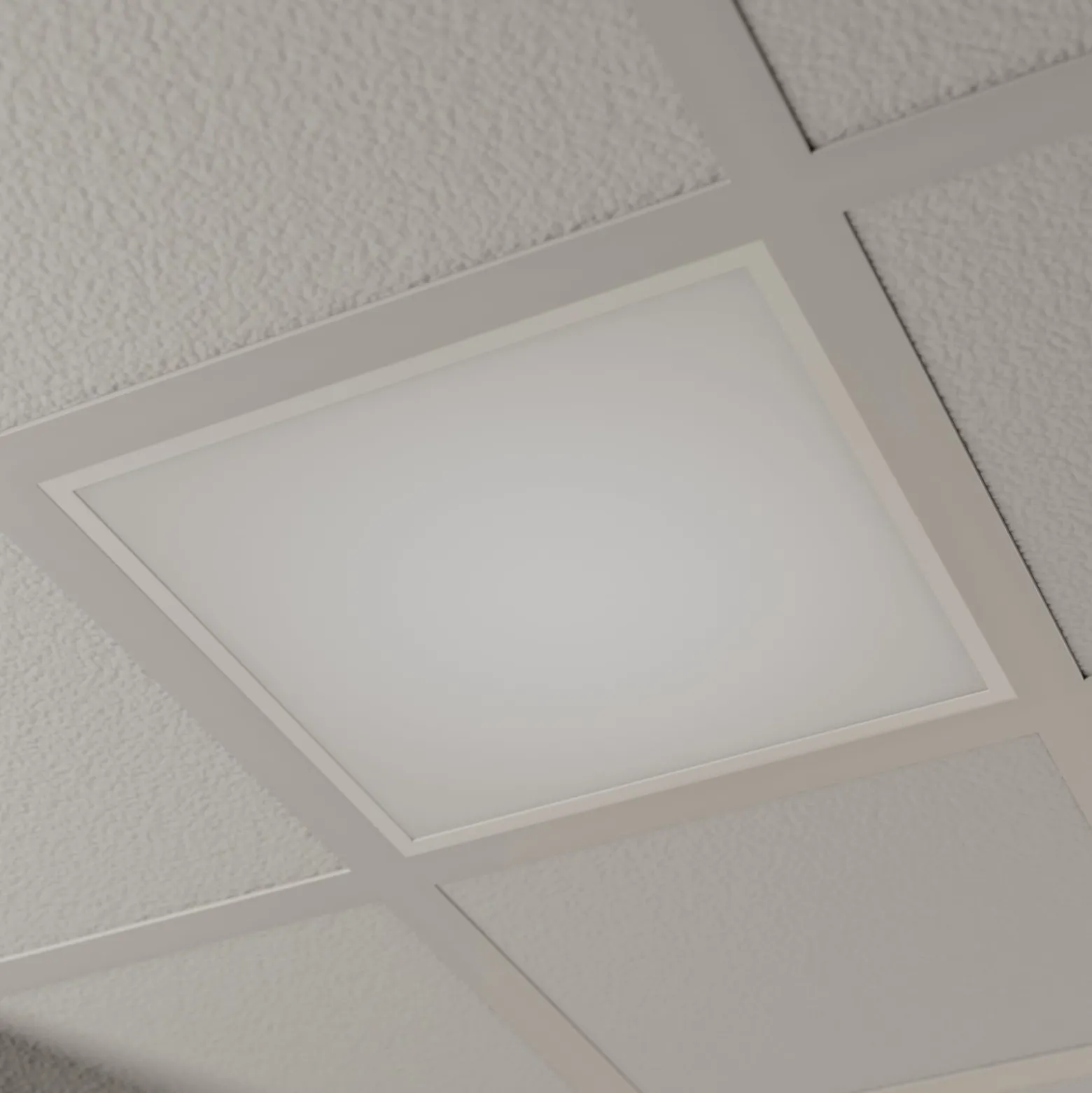 Arcchio LED-Einlegepanel Vinas, 4.000 K, 32 W, 62 cm x 62 cm