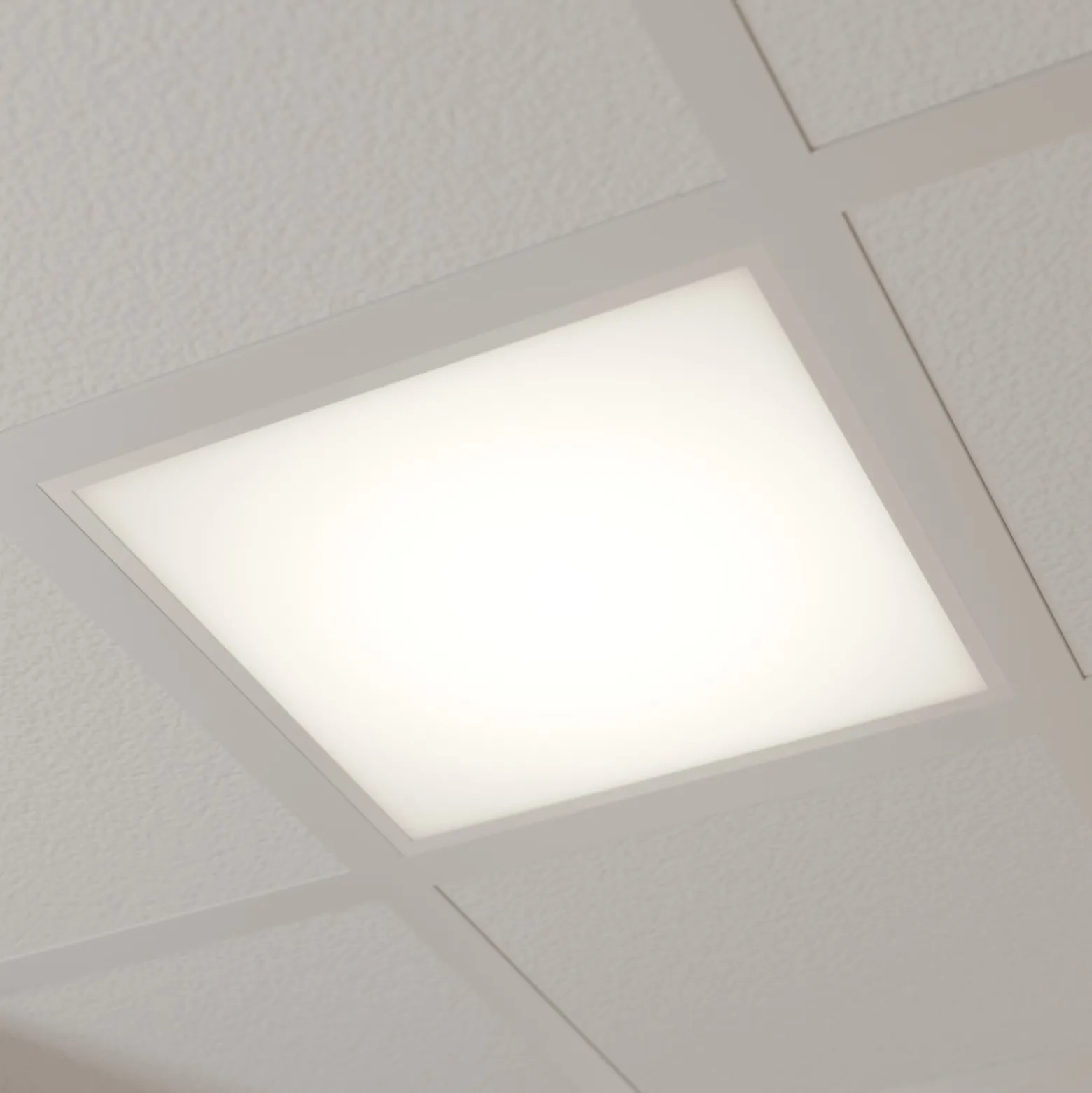 Arcchio LED-Einlegepanel Vinas, 4.000 K, 32 W, 62 cm x 62 cm