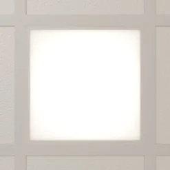 Arcchio LED-Einlegepanel Vinas, 4.000 K, 36 W, 62 cm x 62 cm