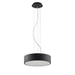 Arcchio LED-Hängelampe Noabelle, Ø 40 cm, schwarz, Metall
