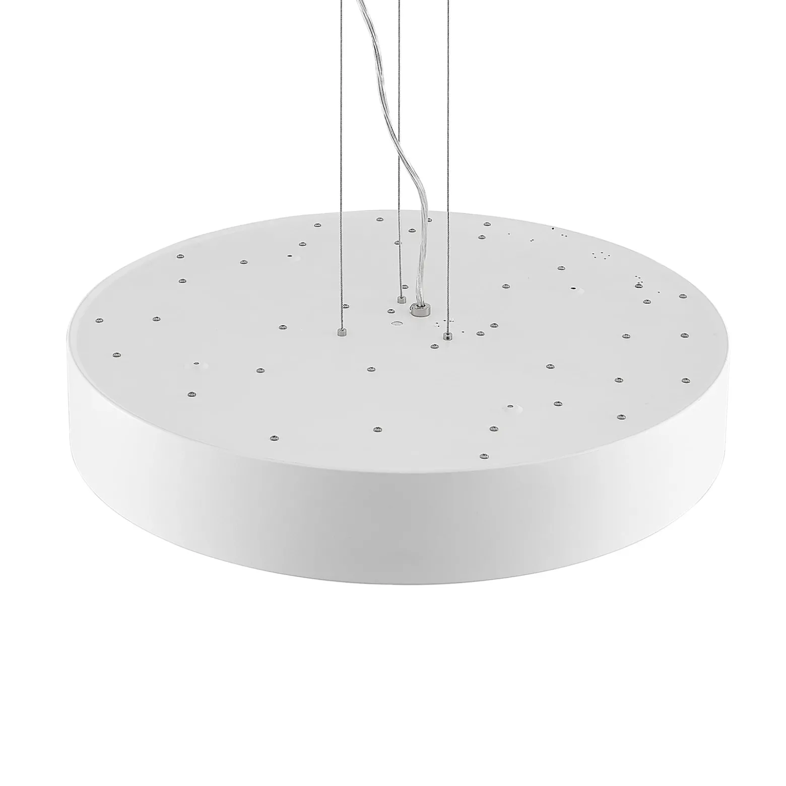 Arcchio LED-Hängelampe Noabelle, Ø 60 cm, weiß, Metall